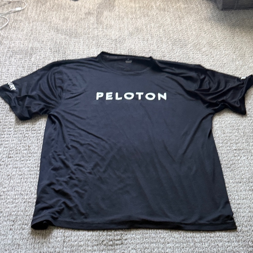 Peloton Century Black Short Sleeve Tee